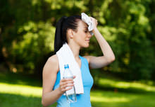 Mineralwasser- oder Leitungswasser-Test