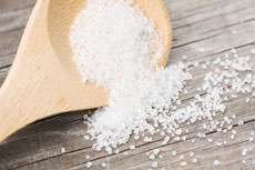 Salz ohne chemische Rieselhilfe