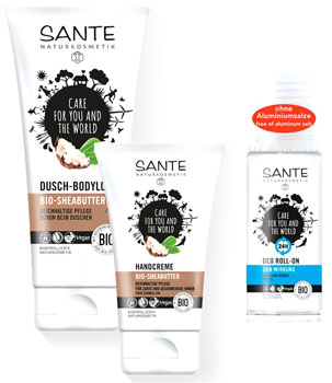 SANTE Handcreme Deo-Roll-On 24h