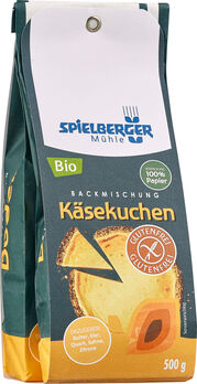 Käsekuchen-Backmischung von Spielberger, glutenfrei und bio